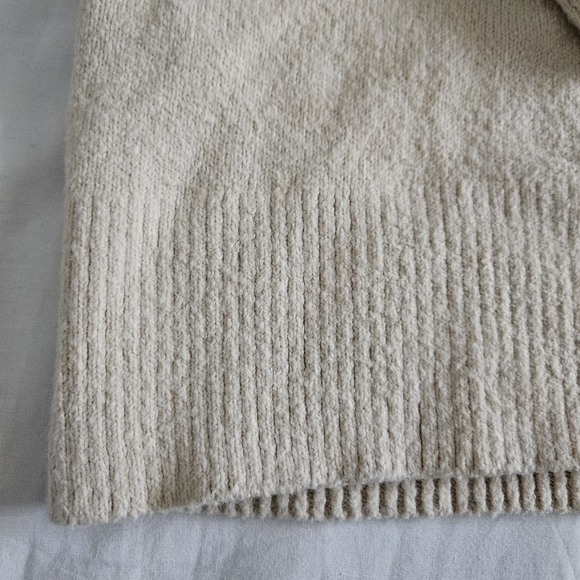 Lululemon Merino Wool-Blend Cardigan NATI Natural Ivory Men's Size XXLarge - Picture 2 of 5